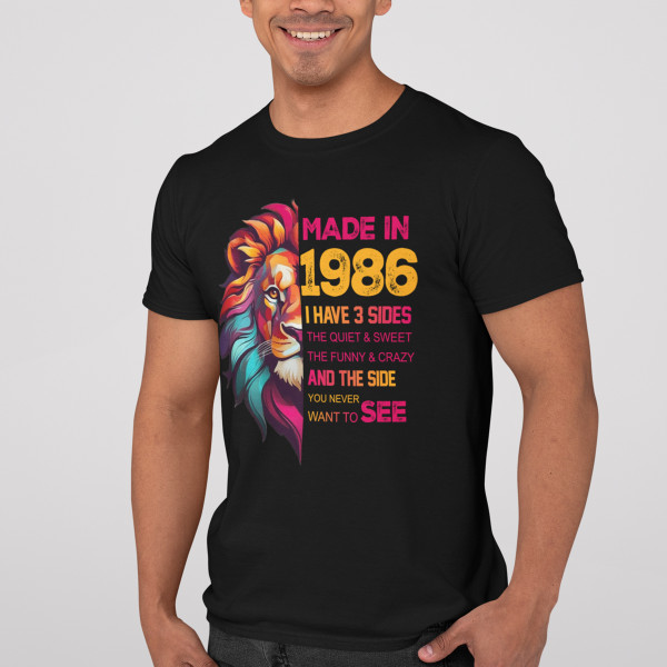 T-shirt "Made in" with Your Chosen Birth Year