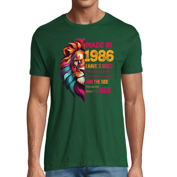 T-shirt "Made in" with Your Chosen Birth Year