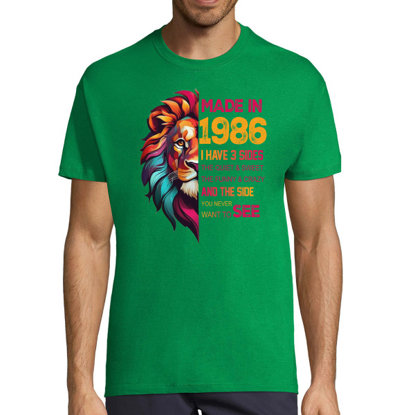 T-shirt "Made in" with Your Chosen Birth Year