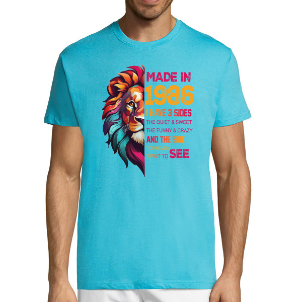 T-shirt "Made in" with Your Chosen Birth Year