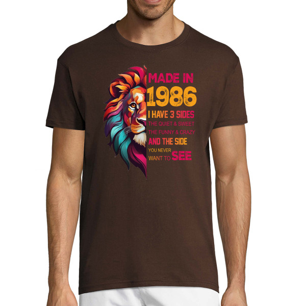 T-shirt "Made in" with Your Chosen Birth Year