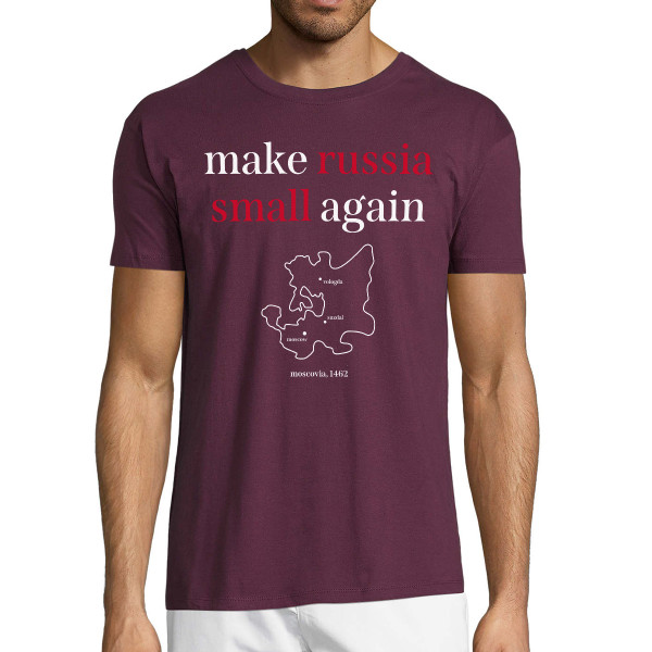 T-shirt "Make Russia small again"