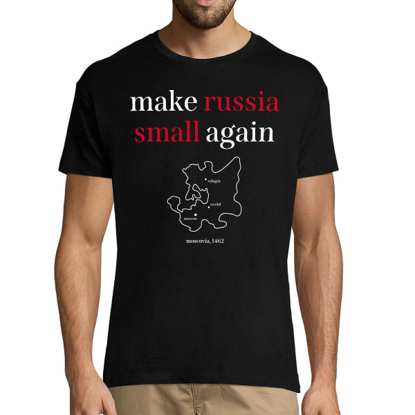 T-shirt "Make Russia small again"