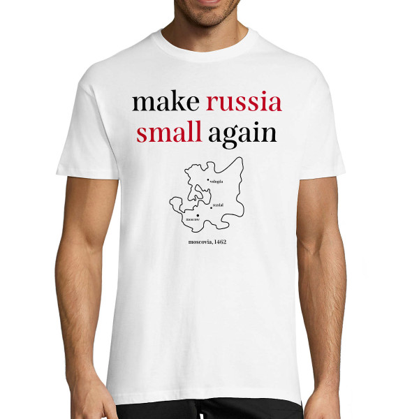 T-shirt "Make Russia small again"