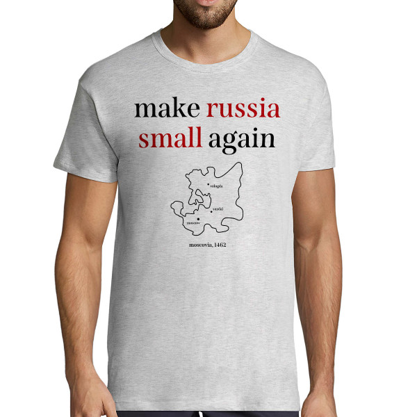 T-shirt "Make Russia small again"