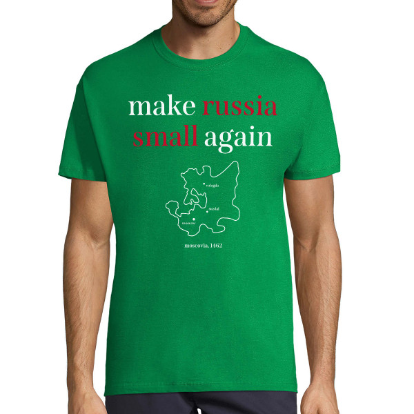 T-shirt "Make Russia small again"