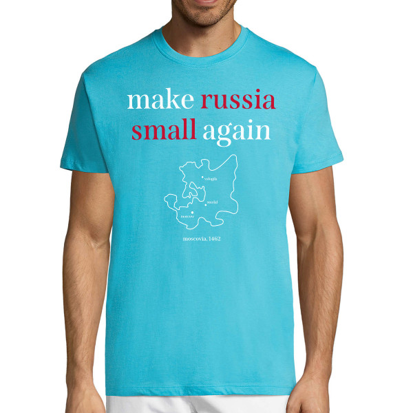 T-shirt "Make Russia small again"