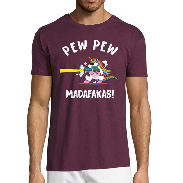 T-shirt "Pew pew unicorn"
