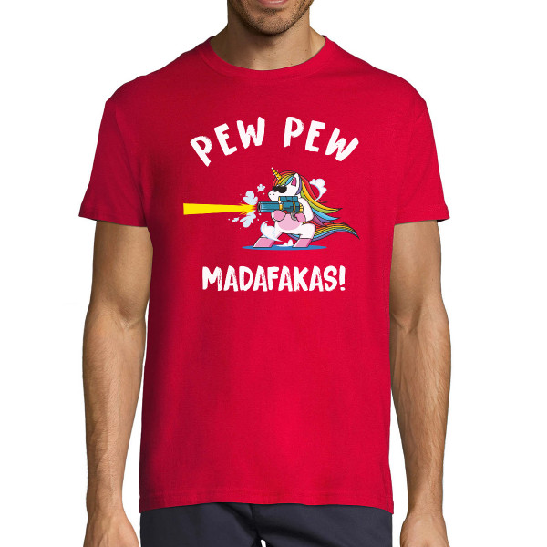 T-shirt "Pew pew unicorn"