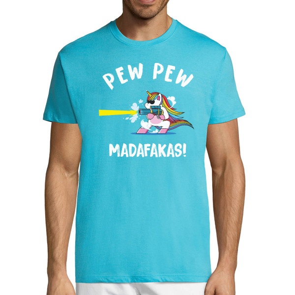 T-shirt "Pew pew unicorn"