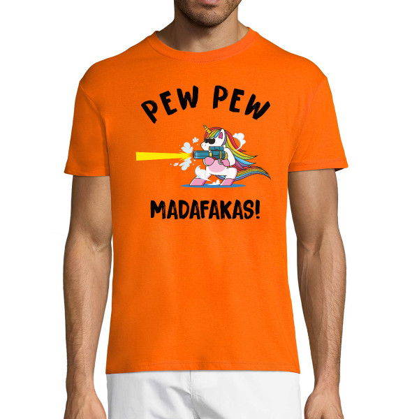 T-shirt "Pew pew unicorn"