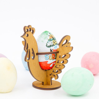Wooden Egg Holder "Chicken"
