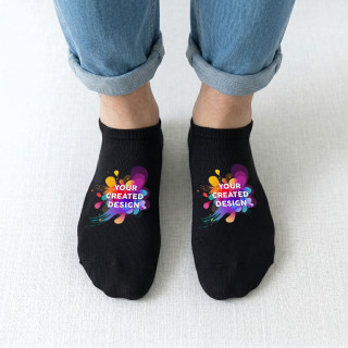 Men's short socks with your custom design Men's short socks with your custom design