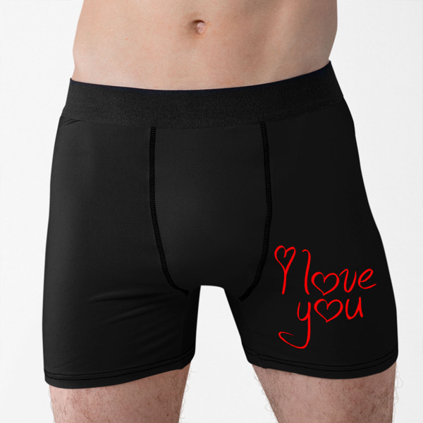 Men's underwear "I love you" Men's underwear "I love you"