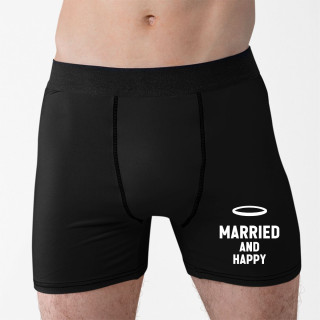 Men's underwear "Married and happy"