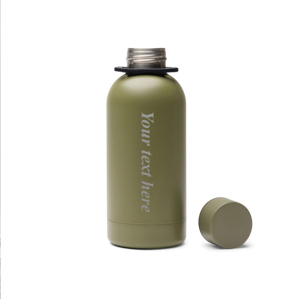 Metal thermal bottle "VINGA Parks" with your engraved text (400ml)