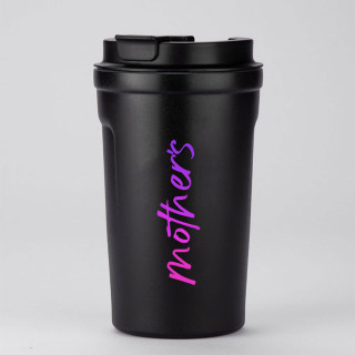 Metal thermo mug "Mother's" (400ml)
