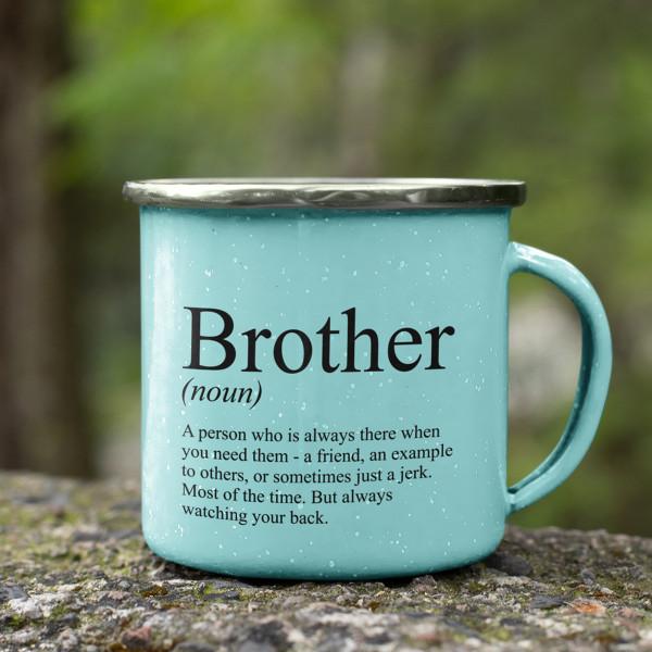 Metal Mug "Brother" Metal Mug "Brother"