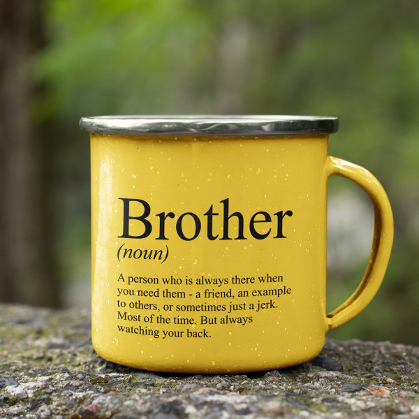 Metal Mug "Brother" Metal Mug "Brother"