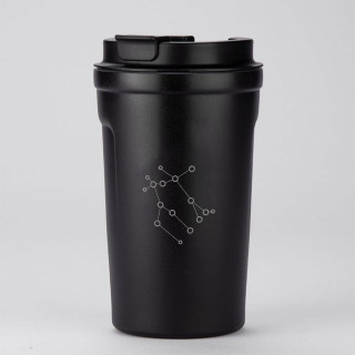 Metal Thermal Mug "Zodiac Constellation" with Your Chosen Zodiac Sign (400ml)