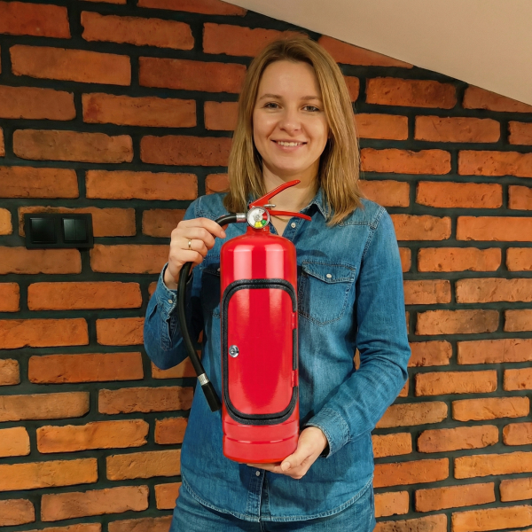 Mini Bar "Fire Extinguisher" (for bottles up to 1 L)