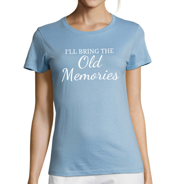 Women's T-shirt "Bride's team" with your chosen text