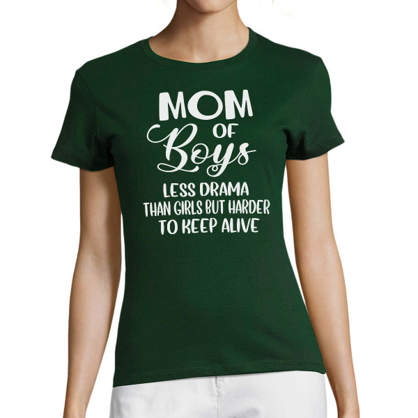 Women's T-shirt "Mom of boys"