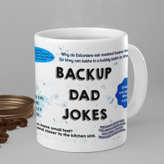 Mug "Backup dad jokes"