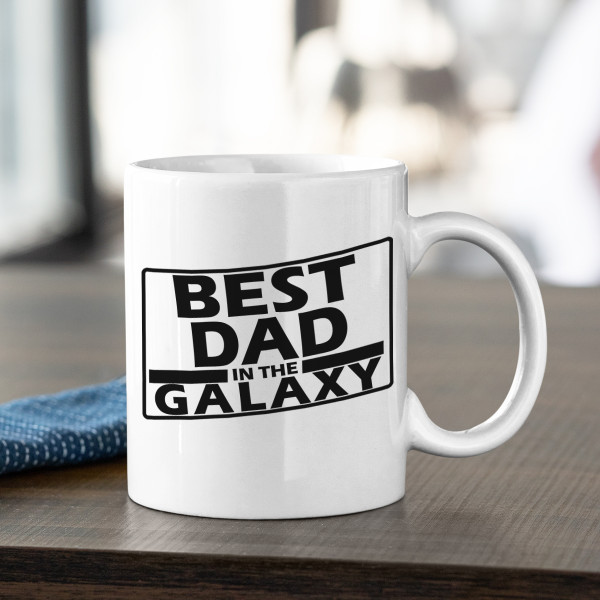 Mug "Best dad in the galaxy" Mug "Best dad in the galaxy"