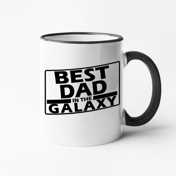 Mug "Best dad in the galaxy" Mug "Best dad in the galaxy"