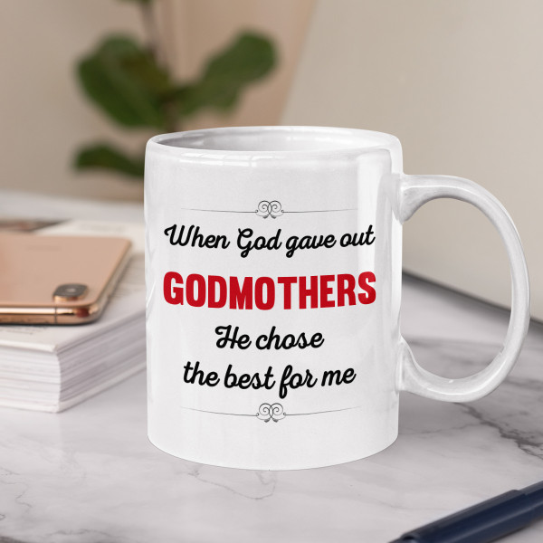 Mug "Best godmother"