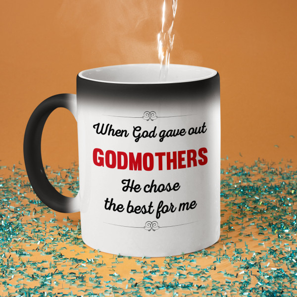Mug "Best godmother"
