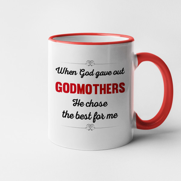 Mug "Best godmother"