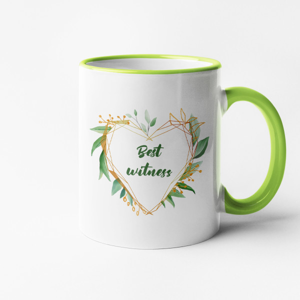 Mug “Best Male Witness”