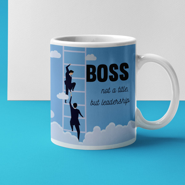 Mug "Boss - not a title"