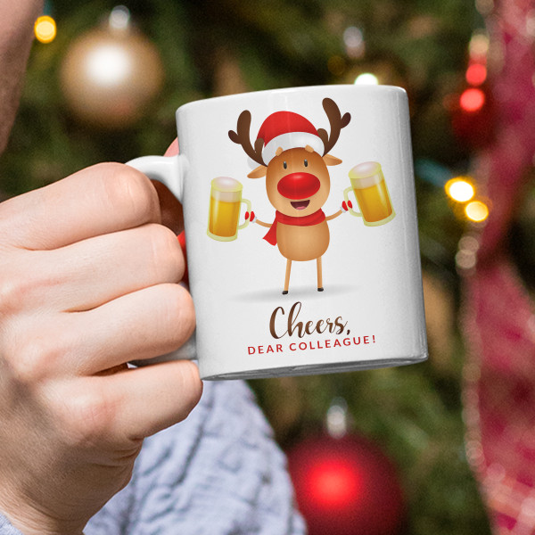 Mug "Cheers, dear colleague"