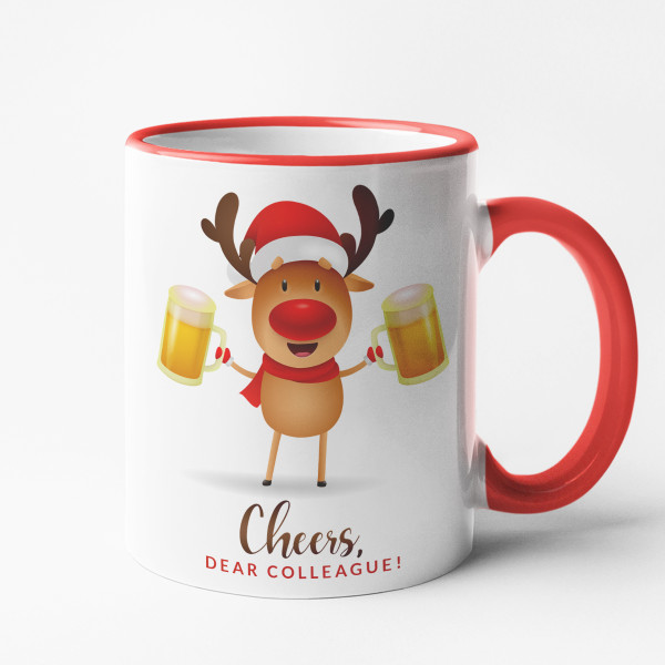 Mug "Cheers, dear colleague"