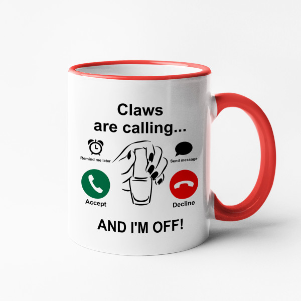 Mug "Claws are calling"