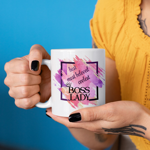 Mug "Coolest boss lady"