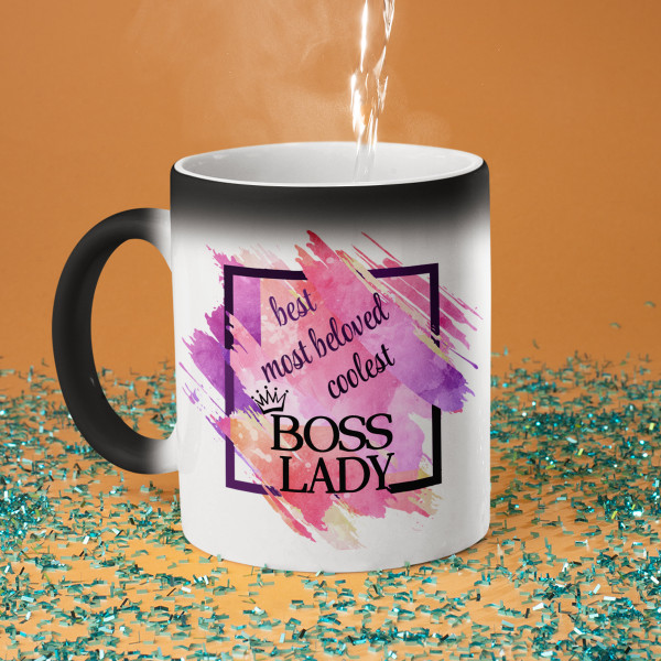 Mug "Coolest boss lady"