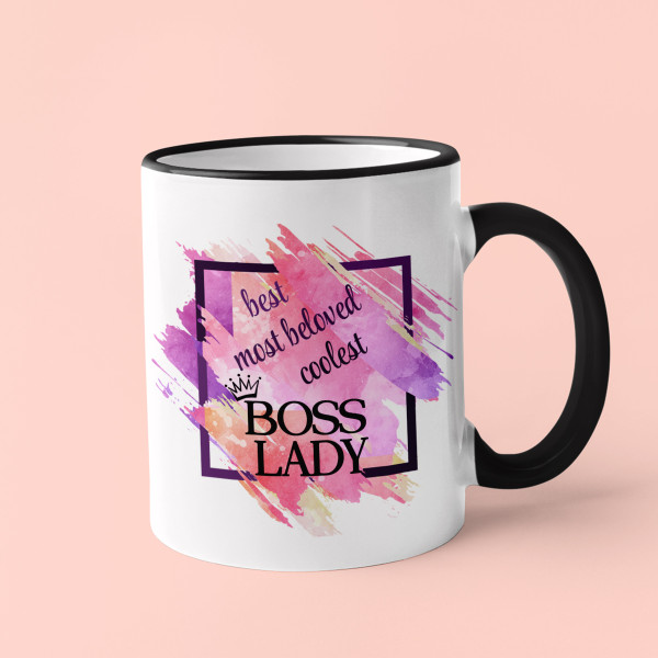 Mug "Coolest boss lady"
