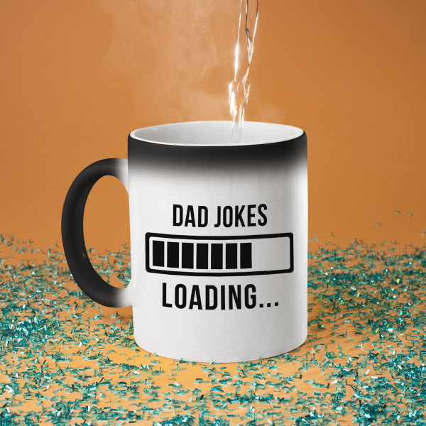 Mug "Dad jokes loading"