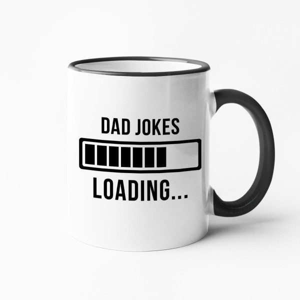 Mug "Dad jokes loading"