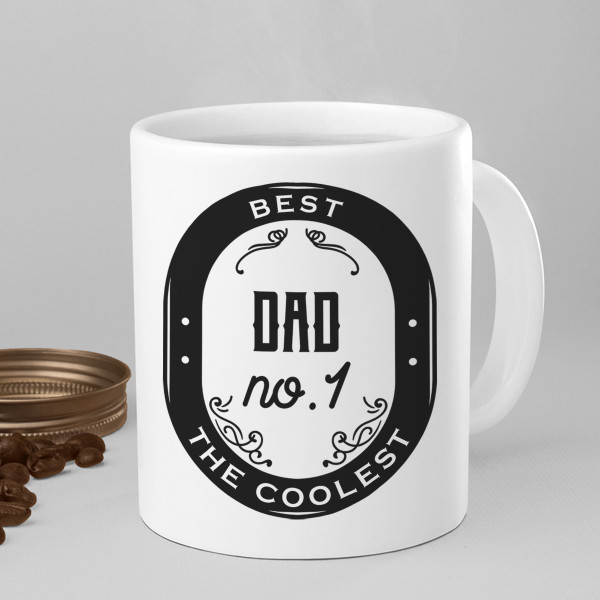 Mug "Dad number one"