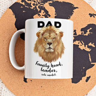 Mug "Dad - the head of the family"