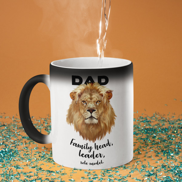 Mug "Dad - the head of the family"