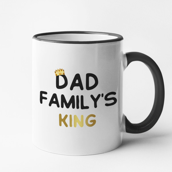 Mug "Dad, the king of the family"