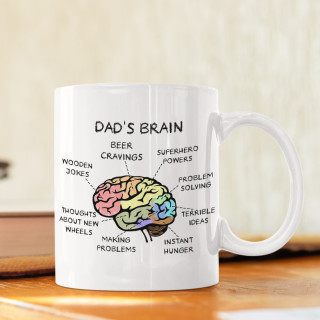 Mug "Dad's brain" Mug "Dad's brain"