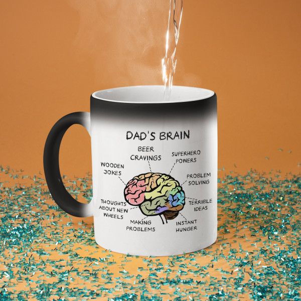 Mug "Dad's brain"