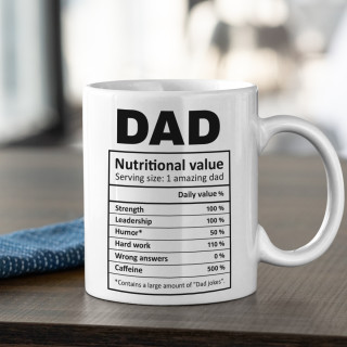 Mug "Dad's composition"
